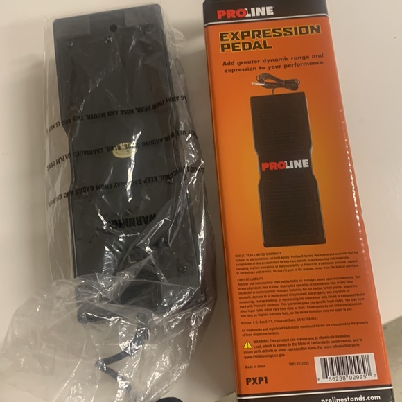 NIB ProLine Expression Pedal PXP1 (sustain pedal) - Picture 2 of 4